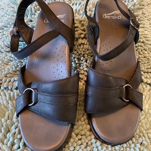 Black Dansko Sandals - Size EU38